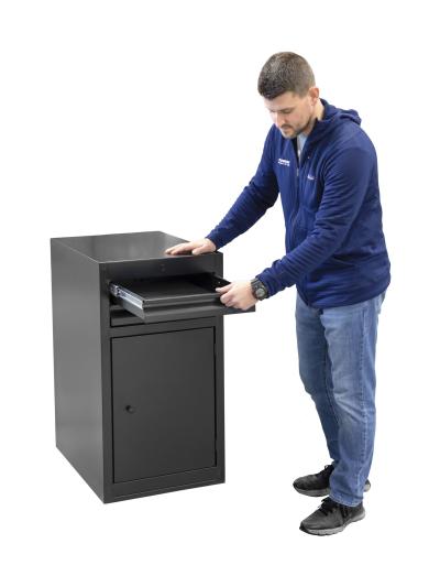 Unior Tool Unior Workbench Single Center Cabinet Black Produktbild 2