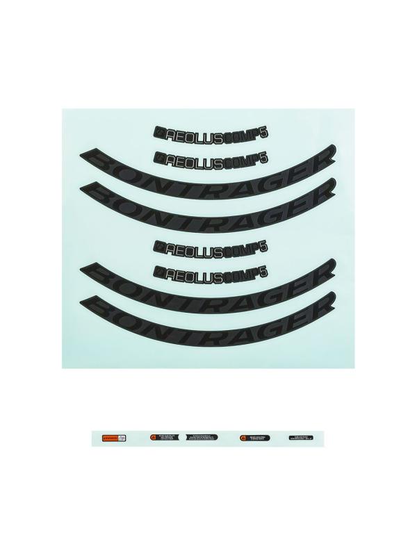 Bontrager Decal Bontrager Aeolus Comp Disc Anthracite/Black