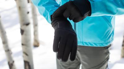 Bontrager Glove Bontrager Circuit Wind Women LG Radioactive Produktbild 3