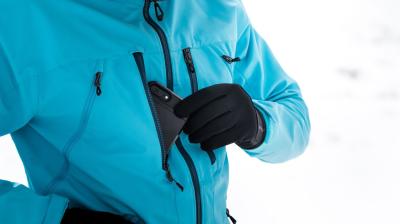 Bontrager Glove Bontrager Circuit Wind Women LG Radioactive Produktbild 5