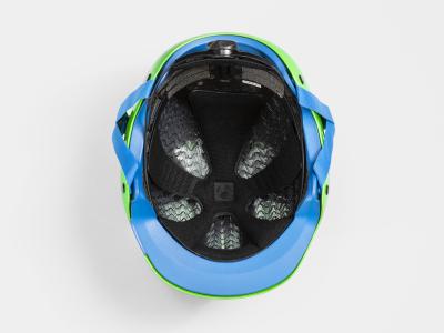 Bontrager Helm Bontrager Jet WaveCel Child Vis Green/Royal C Produktbild 3
