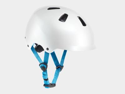 Bontrager Helm Bontrager Jet WaveCel Youth White/Azure CE Produktbild 4