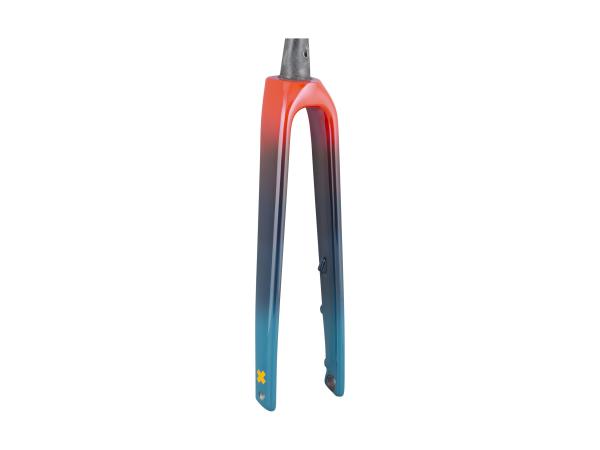 Trek Fork Rigid Trek Boone 6 Radio Red/Navy/Teal Fade