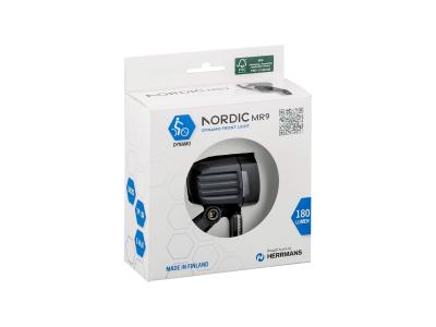 Herrmans Light Herrmans Nordic MR9 Dynamo 6V 180Lm Black/Wh Produktbild 1