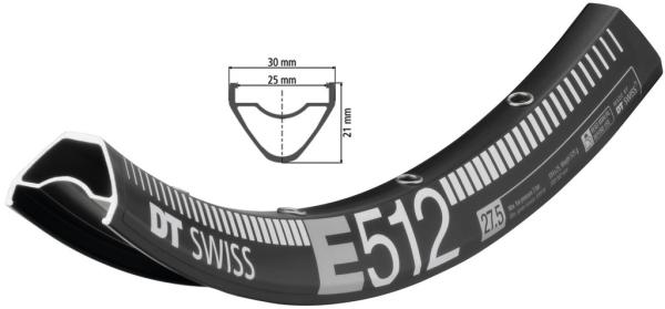 DT Swiss Felge  E 512