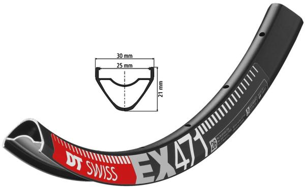DT Swiss Felge  EX 471