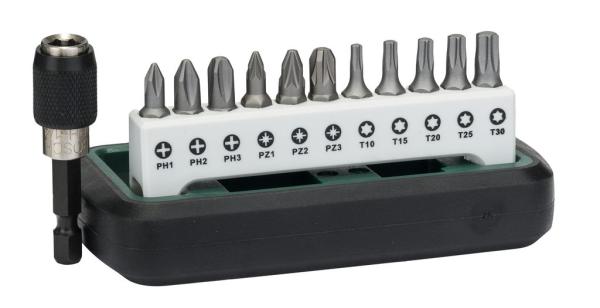 Kompakt Bitset BOSCH DIY 12 teilig