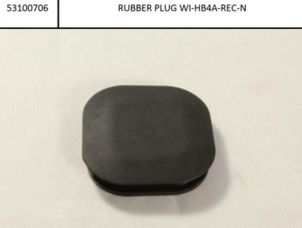 Rubber Plug rechteckig f. Interface