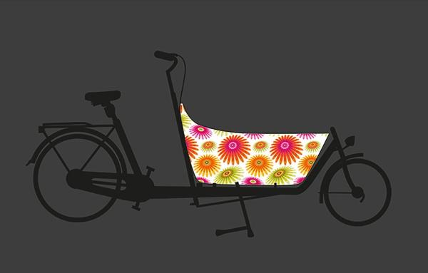 Lastenfahrrad Aufkleber Babboe