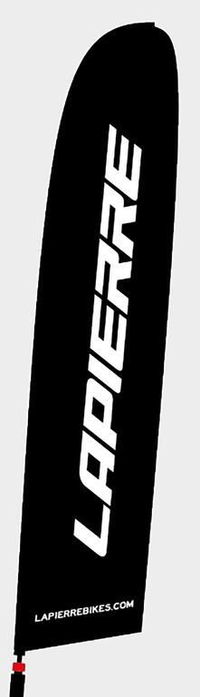 Beachflag Lapierre gro&szlig; 5m
