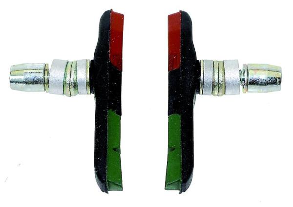 Promax Bremsschuhe V-Brake 3-farbig Pro Max