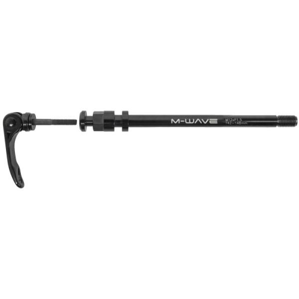 M-Wave Steckachse H-Rad 12mm f&uuml;r Anh&auml;ngerkupplung 