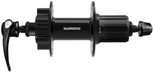 Shimano H-Radnabe FH 400 Scheibenbremse 6 Loch schwarz