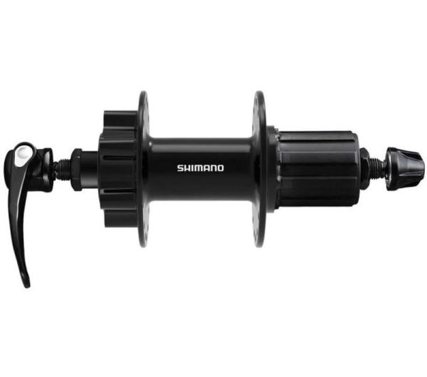 Shimano H-Radnabe FH-QB400-HM Cues Scheibenbremse 6 Loch schwarz