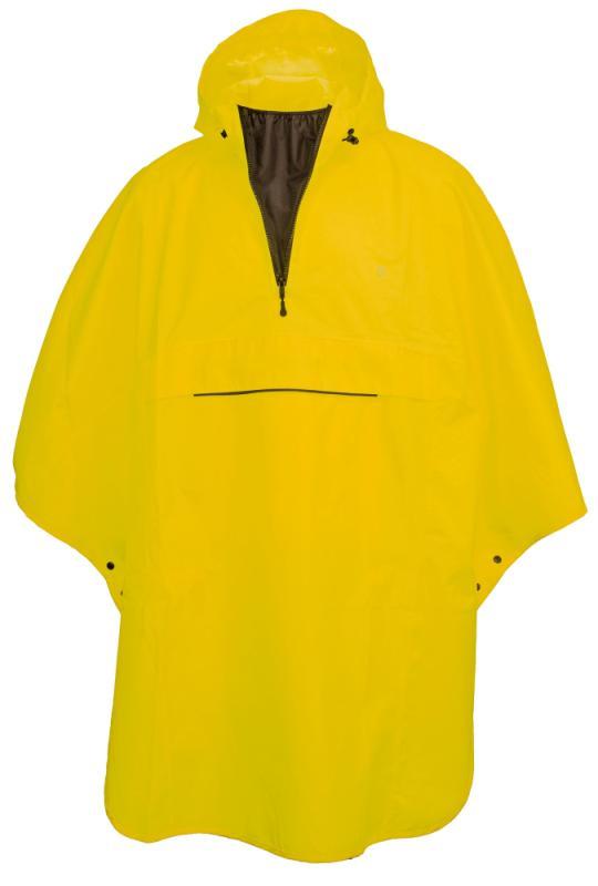 AGU Regenponcho Grand Poncho gelb