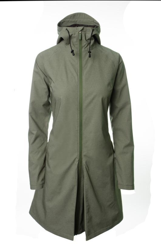 AGU Damen Regenmantel  SEQ Urban Gr. XL olive gr&uuml;n