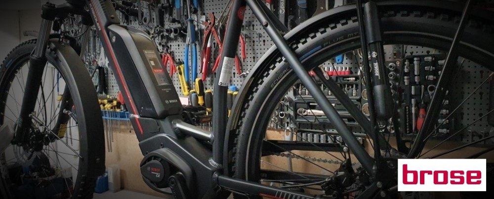 Brose E-Bike Inspektion, Reparatur mit Service Update