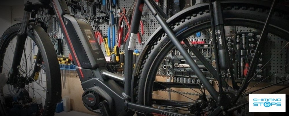Shimano Steps E-Bike Inspektion, Reparatur mit Service Update