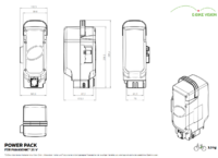 E-BIKE VISION 2.0  26V 20Ah 510Wh Power Pack Akku für Panasonic Kalkhoff, Raleigh, KTM, Flyer