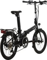 DAHON  Unio E20  9-Gang 60Nm 2024 schwarz Scheibenbremsen E-Bike Mittelmotor Faltrad kostenloser Versand