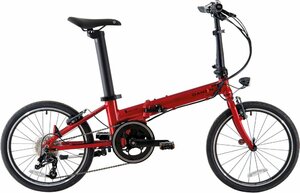 DAHON  Unio E20  9-Gang 60Nm rot  E-Bike Mittelmotor Faltrad kostenloser Versand
