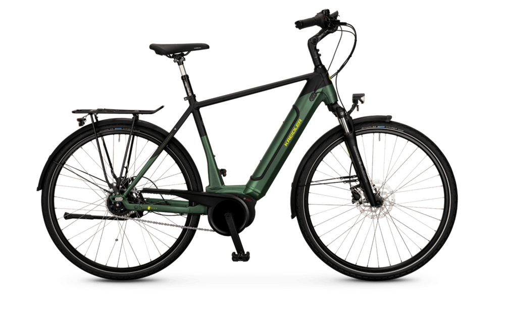 Kreidler Vitality Eco 8 blattgrün matt Diamant 28: 55 cm Shimano Nexus 5-Gang Rücktritt E-Bike Pedelec