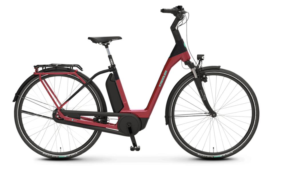 Kreidler Vitality Eco 6 Comfort 500Wh rot matt Wave 28: 51 cm Shimano Nexus 8-Gang Rücktritt E-Bike Pedelec