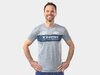 Unbekannt Jersey 100% Tech Tee Short Sleeve X-Large Grey/Nav