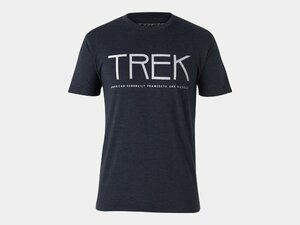 Trek Shirt Trek Stick Logo Tee M Navy