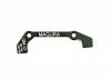 Magura Adapter QM12, 180 mm IS 6`` Vorderrad, 160 mm IS Hinterrad